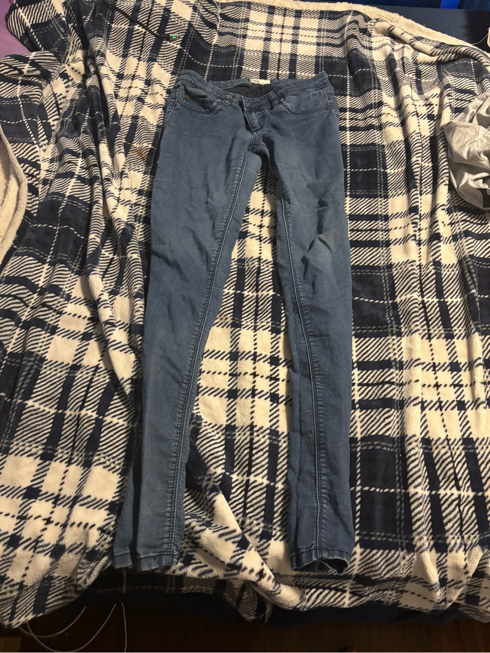 Garage Women’s Skinny Jeans in Light Blue